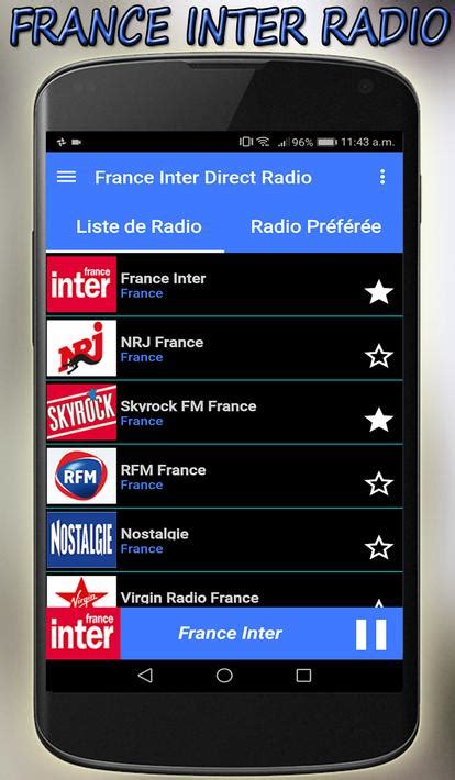 Radio France Inter direct APK Download for Android 