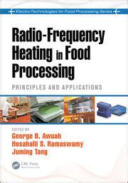 Radio Frequency Heating In Food Processing Principles And Applications