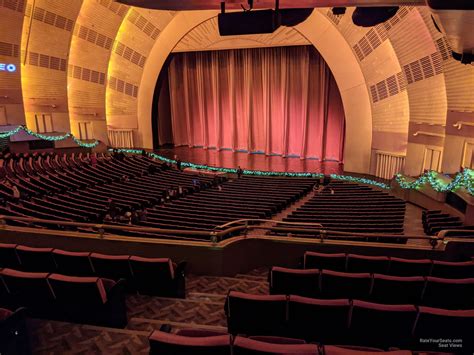 Radio city music hall view from 1st mezzanine. Seating view photo of Radio City Music Hall, section 1ST Mezzanine 2, row K, seat 204 - Lovett or Leave It, Shared Anonymously 
