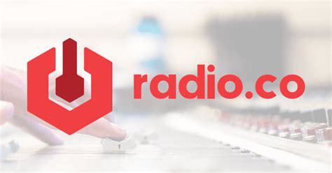 Radio co. Login to your Radio.co Studio. Upload media, curate playlists, manage DJs, broadcast live, and analyse your shows in real-time. All from your browser. 