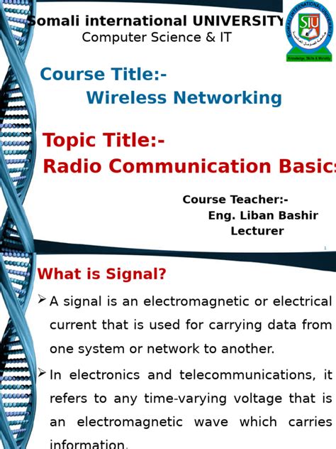Radio communication basics pdf.  This complex process is often taken for grante...