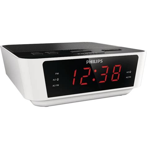 Radio cu ceas Philips AJ3115/12, Digital, FM, Alarma dubla