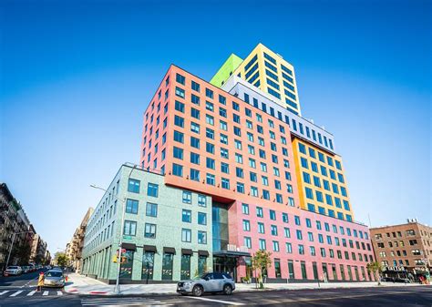 Radio hotel nyc. MVRDV completes radio hotel as a colorful 'vertical village' in new york. architecture 270 shares connections: +3220. MVRDV's 'radio hotel and tower' in new york is a stacked assemblage of ... 