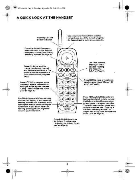 Radio shack 900 mhz cordless phone manual. - Manual del controlador inalámbrico logitech ps2.