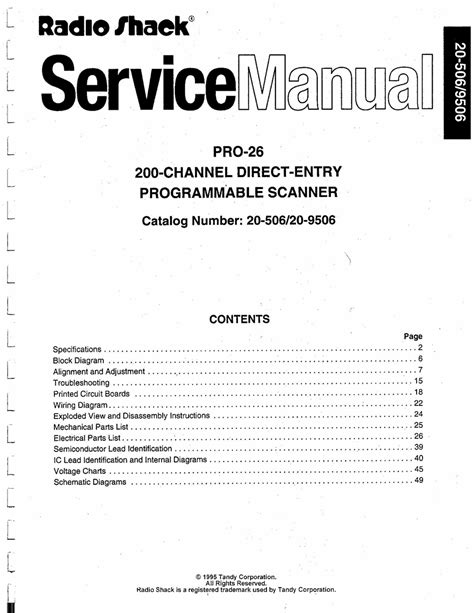 Radio shack pro 26 repair manual wiring diagram. - Straffalligenhilfe, politische aufgabe: 29. september bis 2. oktober 1981, ulm/donau, kornhaus.