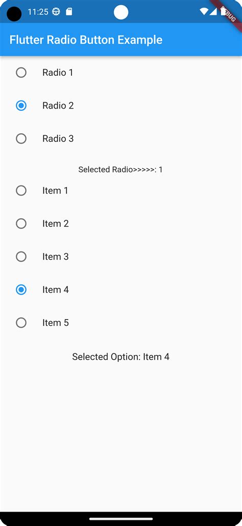 Radiolisttile group flutter.  Nov 19, 2020 · Radio, RadioListTile in Fl...