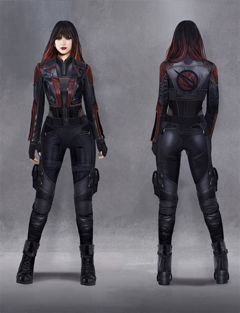 Rae Carter Character Sheet, Christina Wu Super hero outfits ...