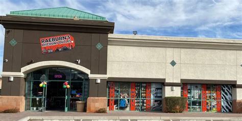 Raeburns' Discount Outlet offers Discount Stores services in the Las Vegas, NV area. For more info call (702) 202-1154!. 