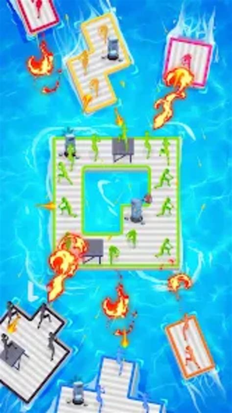 Raft Defense：Crazy War 3D APK Download for Android 