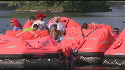 Rafters to spend 44 hours on lake for Make-A-Wish fundraiser - WMUR