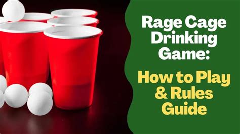 Rage Cage Drinking Game Rules and Guide