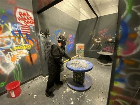  Demolition Room Have you ever felt the urge to break something? The Rage Room is a uniquely thrilling activity where you can vent your anger by destroying objects in a room. Have fun smashing breakable items and electronics with your choice of weapon — hammers, golf clubs, bats, crowbars and more. It’s the perfect opportunity […] . 