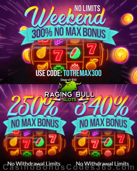 Raging Bull casino codes bonus sans dépôt