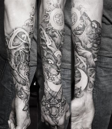 Ragnarok by Zsofia Simon / Dark Art Tattoo Budapest Art tattoo