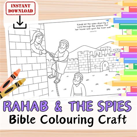 Rahab Coloring Shee