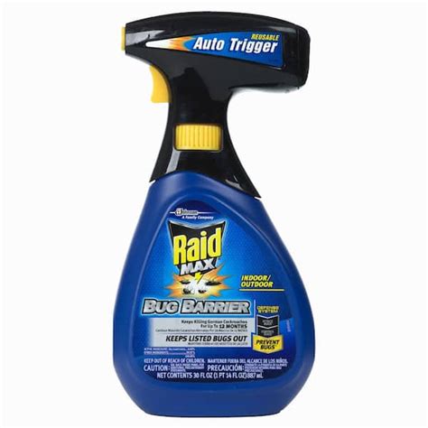 Raid Max 30 oz. Bug Barrier 608414 - The Home Depot