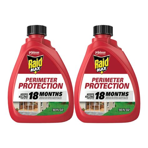 Raid Max Perimeter Protection Trigger Refill, 30 oz (2-Pack)