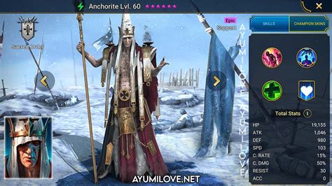 Raid anchorite. Compare champions - Toragi the Frog vs Anchorite | raid.guide. RAID: shadow legends guides Unofficial fan site. Guides Champions Hero sets Compare Buffs Tools EN UK RU Help Ukraine Toragi the Frog vs Anchorite. ... Anchorite: Warm Embrace. Formula: 2.9*ATK. Formula: 0.1*DEALT_DMG. Attacks all enemies. Heals the ally with the lowest HP by 10% of ... 