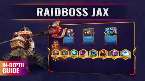 Check out Raidboss-Jax TFT meta comp for set 8. Explore its strengths, weaknesses, playstyle, and tips. Dominate the meta with Mobalytics!. 