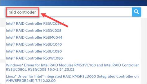 Raid controller driver download.  Finally, load the dedicated driver in the...