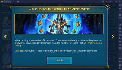 Raid shadow legends fragment event. TL:DR at the bottom. Have a Plan When the fragment summon event starts, the news feed will have a list of all of the events pertaining to it. This gives you the total number of fragments available and the schedule of events. 