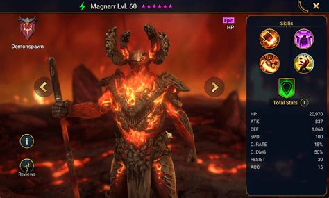 Full information about Magnarr champion, stats, skills, formulas and user reviews | raid.guide RAID: shadow legends guides Unofficial fan site Guides Champions Hero sets Compare Buffs Tools EN UK RU Help Ukraine . 
