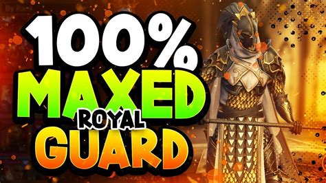 RAID | HARDEST HITTER IN THE GAME?! ROYAL GUARD GUIDE!!! S TIER EPIC!Royal guard guide, hardest hitting AOE skill in the game for dungeon killing! Spider nuk... .