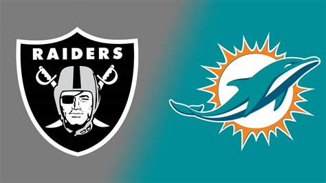 Raiders Vs Dolphins