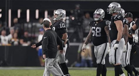Raiders quarterback Jimmy Garoppolo checked for concussion after loss to Steelers