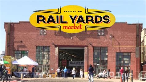 Rail yards market. Rail Yards Market. Farmers' Market. Check the website for online ordering and current information . Address. 777 1st Street SW Albuquerque Rail Yards Albuquerque, New Mexico, 87102 Directions. Visit Website. Schedule. 2023: Sunday 10 AM - 2 PM May 7 - December 10 . Open In Winter. Contact. 