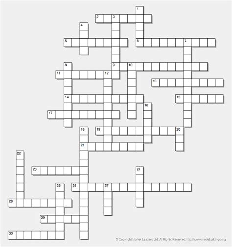 Railroad Crossword 1 Model Train Help BlogModel Train Help Blog