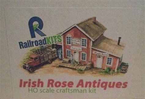 Railroad Kits HO Irish Rose Antiques Bought & Sold Craftsman Kit