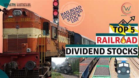 Railroad dividend stocks. Things To Know About Railroad dividend stocks. 