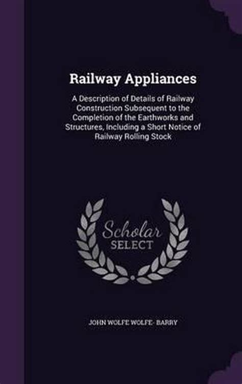 Railway Appliances by John Wolfe Barry - booksamillion.com