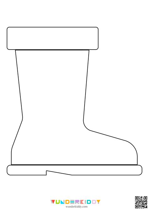 Rain Boot Template