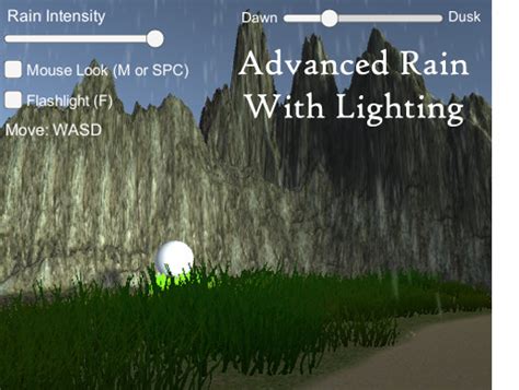 Rain Maker - 2D and 3D Rain Particle System for Unity