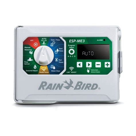 Rain bird esp-4si manual. irrigation controllers at the Rain Bird Online Store.* Enter discount code: UPGRADE15 at checkout to save an extra 15% o˜* * Additional discount not valid on clearance items, bundles or store specials. Discount applies to controller products only. Cannot be combined with other store discount codes. Valid at the Rain Bird Online Store only. 