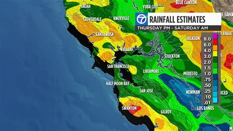 Rain forecast for Bay Area as atmospheric river moves in