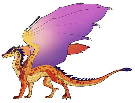 Rain the RainWing Wings of Fire Fanon Wiki Fandom