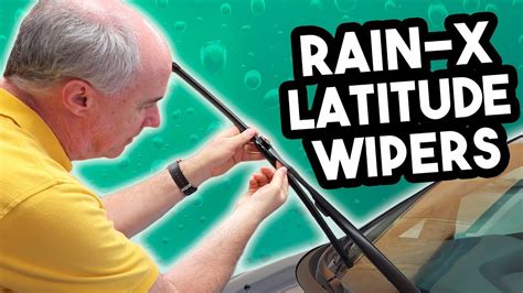 For optimal water repellency activation, run your wiper blades on a