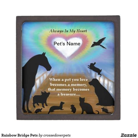 Rainbow Bridge Gift Boxes & Keepsake Boxes Zazzle