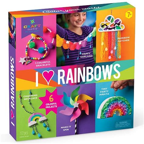 2024 Rainbow Craft Kit: A Fun and Creative Activity for Kids! 🎨🧵🌈-marketplaceplus.shop