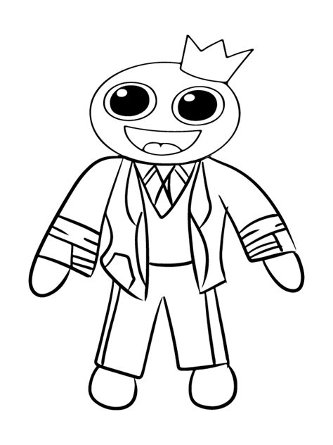 Rainbow Friends Roblox Coloring Pages Coloring Pages