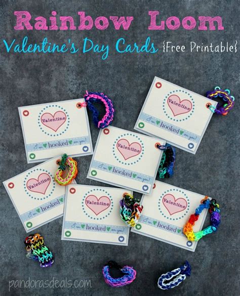 Rainbow Loom Valentine