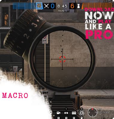 Rainbow Six No Recoil Macro All Mouses