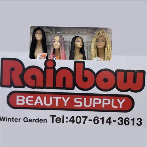 Rainbow beauty supply. Rainbow Beauty Supply Winter Garden, Winter Garden, Florida. 600 likes · 47 were here. Retail beauty supply store serving West Orlando, Ocoee and Winter Garden. 