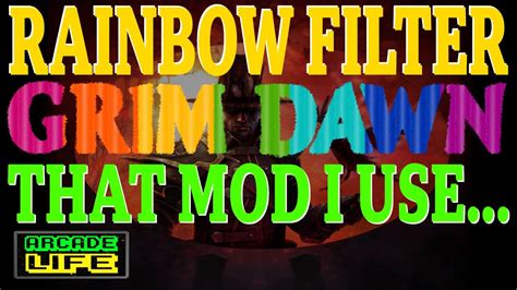 I recently returned to GD, updated Grim Internals without issue, but cannot seem to get the Rainbow mod filters working at all. Loaded up regular Grim Dawn as well as through the Grim Internals mod and nothing on either. I deleted the 6 .txt files tried to extract to the main directory and to the user data directory separately as well as having .... 
