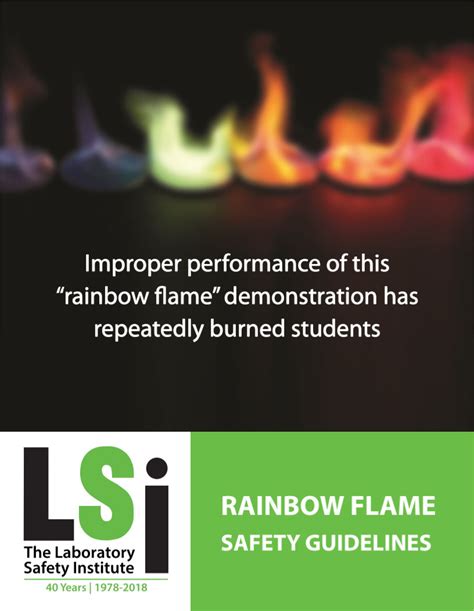 Rainbow flame experiment gone wrong.  But the students gathered around...