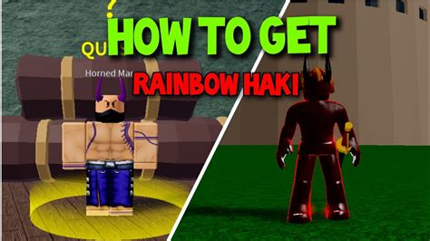How To Obtain Rainbow Haki Blox Fruits. Getting Rainbo