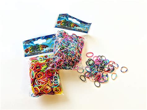 Rainbow loom elastics canada.  With a rainbow of colours at your finger...